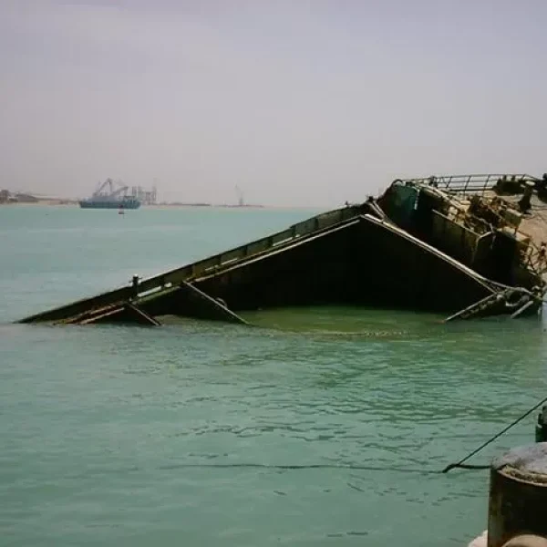 marine salvage Persian Gulf