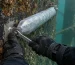 underwater-sacrificial anode installation
